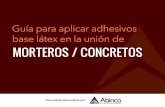 MORTEROS / CONCRETOS - Abinco