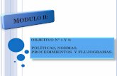 OBJETIVO Nº 1 Y 2: POLÍTICAS, NORMAS, PROCEDIMIENTOS Y ...