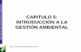 CAPITULO 5: INTRODUCCIÓN A LA GESTIÓN AMBIENTAL