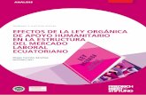 TRABAJO Y JUSTICIA SOCIAL EFECTOS DE LA LEY ORGÁNICA DE ...