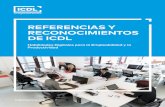 REFERENCIAS Y RECONOCIMIENTOS DE ICDL