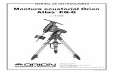 Montura ecuatorial orion atlas eQ-G - Telescope.com