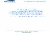 ESTADOS FINANCIEROS DE ENERO A 31 DE DICIEMBRE 2020