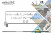 Informe de Actividades de la Sub Comisión Metropolitana 2019