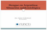 Dengue en Argentina: Situación epidemiológica