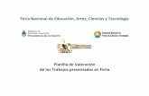 Feria Nacional de Educación, Artes, Ciencias y Tecnología