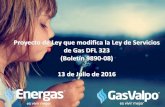 Proyecto de Ley que modifica la Ley de Servicios de Gas ...