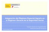 Integración del Régimen Especial Agrario en el RéG S ...