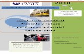 TITULO DEL TRABAJO Presente y Futuro del Parque Industrial ...