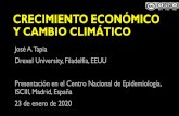 CRECIMIENTO ECONÓMICO Y CAMBIO CLIMÁTICO