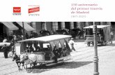 150 aniversario del primer tranvía de Madrid - CRTM
