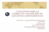 CONCEPTOS PARA LA CORRECTA UTILIZACIÓN DE LOS DATOS ...