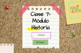 Clase 7º Módulo Historia - U. Mayor