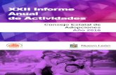 XXII Informe Anual de Actividades - Nuevo León