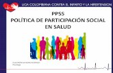 PPSS POLÍTICA DE PARTICIPACIÓN SOCIAL EN SALUD