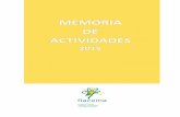 FLACEMA. Memoria de Actividades 2015