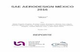 SAE AERODESIGN MÉXICO 2016