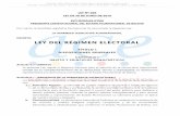 Ley 026-2010 del Régimen Electoral