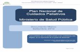 Plan Nacional de Cuidados Paliativos Ministerio de Salud ...