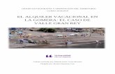 EL ALQUILER VACACIONAL EN LA GOMERA: EL CASO DE VALLE …