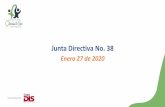 Junta Directiva No. 38