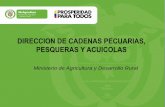 DIRECCION DE CADENAS PECUARIAS, PESQUERAS Y ACUICOLAS