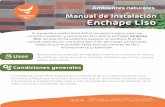 Ficha de Instalación Enchape Liso