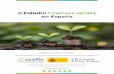 II Estudio Finanzas verdes en España