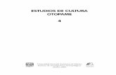 ESTUDIOS DE CULTURA OTOPAME 4 - UNAM