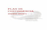 Plan de CONTINGENCIA 2020-2021
