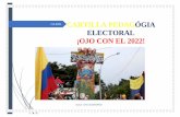 7-8-2021 CARTILLA PEDAG ELECTORAL ¡OJO CON EL 2022!