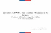 Comisión de DD.HH., Nacionalidad y Ciudadanía del Senado.