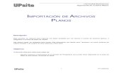 IMPORTACION ARCHIVOS PLANOS