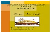 Proyecto Licor de Cafe
