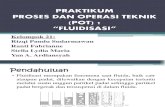Presentasi Praktikum Proses  Unit Operasi Teknik I: Fluidisasi