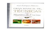 Gran Manual de Tecnicas Del Maestro de Cocina
