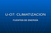 U07 Energ­as y Climatizaci³n