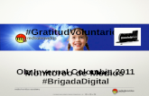 #GratitudVoluntarios #BrigadaDigital monitoreo de medios Ola Invernal