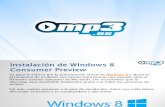 Windows 8 - Manual de Instalación - Mp3.es