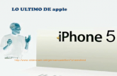 Presentaci³n iphone 5.pps