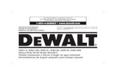 Instruction Manual - DeWalt Manual...  Petites meuleuses   renvoi dâ€™angle de type industriel