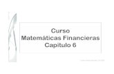 Curso Matemticas Financieras Capitulo 6 .Matemticas Financieras Contenido Capitulo 6 â€“Gradientes