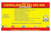 Cerrajeros Antequera 603 909 909