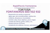Fontaneros tortosa 603 932 932