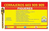 Cerrajeros Figueres 603 909 909 Serrallers