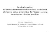 Intercambio hispano chileno de experiencias de flipped learning  en ense±anza blended y online