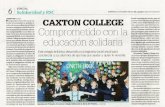 Caxton College comprometido con la educaci³n solidaria