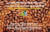 Competitividad internacional en nueces: nuevos occidentales y ms comidas tpicas o regionales Consumo de nueces (elemento clave calidad de presentacin): ... en nueces: nuevos paradigmas
