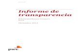 Informe de transparencia - PwC Perú: construyendo ...· PricewaterhouseCoopers Perú (PwC Perú),