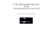 FENÓMENOS DE TRANSPORTE - Federación .FENÓMENOS DE TRANSPORTE es, como los demás libros del gran